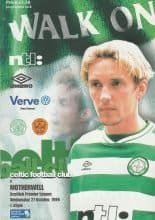 Glasgow Celtic v Motherwell  27-Oct-1999