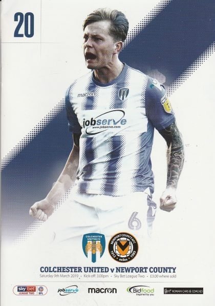 Colchester United v Newport County 09-Mar-2019