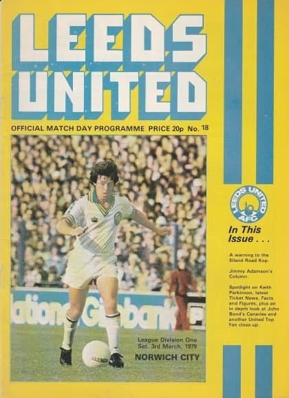 Leeds United v Norwich City  03-Mar-1979
