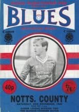 Carlisle United v Notts County 24-Nov-1984