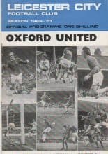 Leicester City v Oxford United  01-Nov-1969