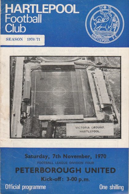 Hartlepool United v Peterborough United 07-Nov-1970