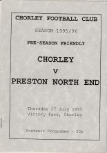 Chorley v Preston North End 27-Jul-1995