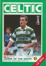 Glasgow Celtic v Queen of the South  05-Sep-1990