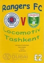 Glasgow Rangers v Lokomotiv Tashkent   11-Jan-2020