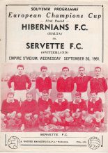 Hibernians (Malta) v Servette Geneva  20-Sep-1961