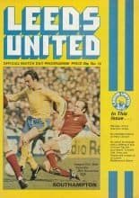 Leeds United v Southampton 25-Nov-1978
