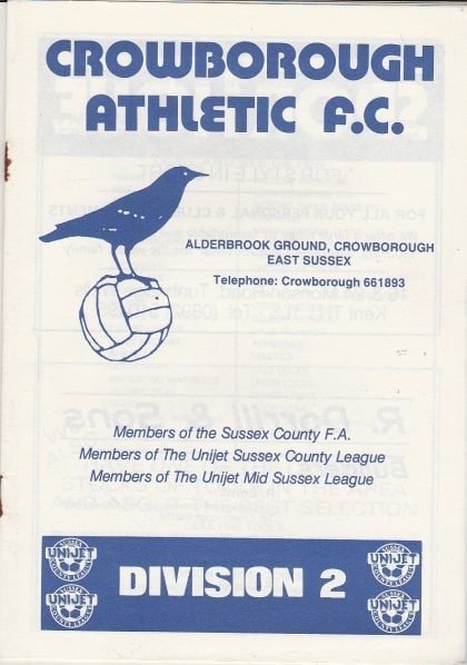 Crowborough Athletic v Stamco  01-May-1993