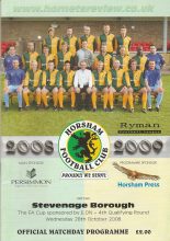 Horsham v Stevenage Borough 28-Oct-2008
