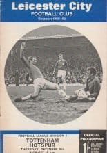 Leicester City v Tottenham Hotspur 26-Dec-1968