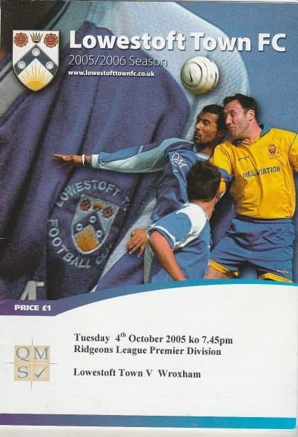 Lowestoft Town v Wroxham  04-Oct-2005
