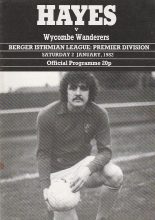 Hayes v Wycombe Wanderers 04-Aug-1989
