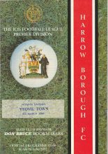 Harrow Borough v Yeovil Town  08-Mar-1997