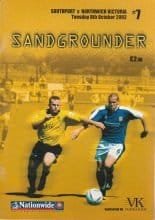 Southport v Northwich Victoria 08-Oct-2002