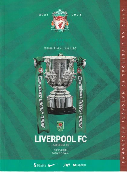 Liverpool v Arsenal 13-Jan-2022
