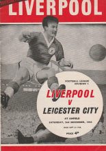 Liverpool v Leicester City 02-Nov-1963