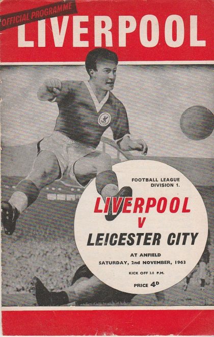 Liverpool v Leicester City 02-Nov-1963