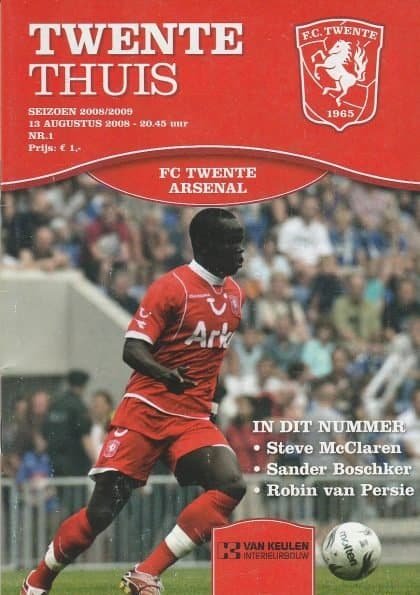 FC Twente Enschede v Arsenal  13-Aug-2008