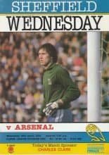 Sheffield Wednesday v Arsenal 16-Apr-1986