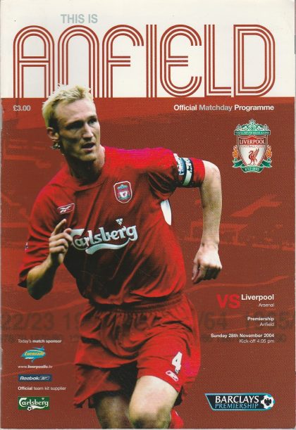 Liverpool v Arsenal 28-Nov-2004