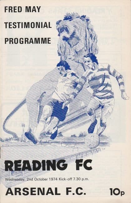 Reading v Arsenal 02-Oct-1974