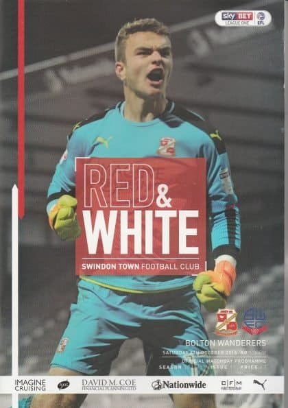 Swindon Town v Bolton Wanderers 08-Oct-2016