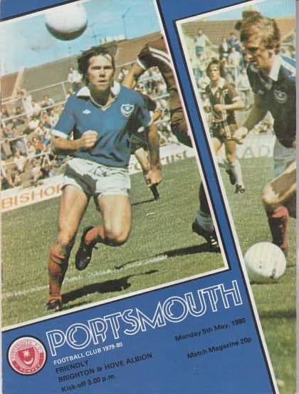 Portsmouth v Brighton and Hove Albion 05-May-1980