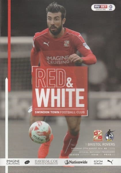 Swindon Town v Bristol Rovers  27-Aug-2016