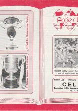 Hamilton Academical v Glasgow Celtic 26-Jan-1985