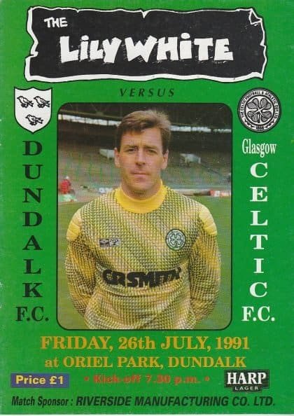 Drogheda United v Glasgow Celtic  26-Jul-1991