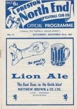 Preston North End v Charlton Athletic  23-Dec-1967