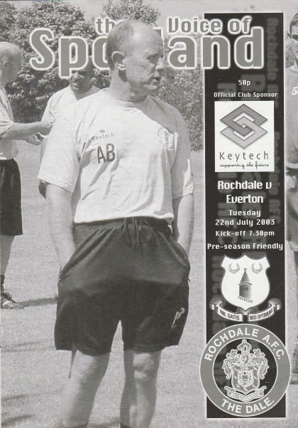 Rochdale v Everton 22-Jul-2003