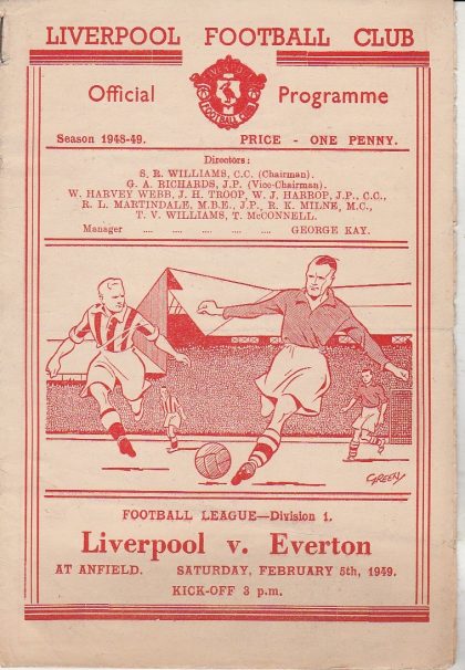 Liverpool v Everton 05-Feb-1949