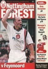 Nottingham Forest v Feyenoord 10-Aug-1998