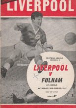 Liverpool v Fulham 20-Mar-1965