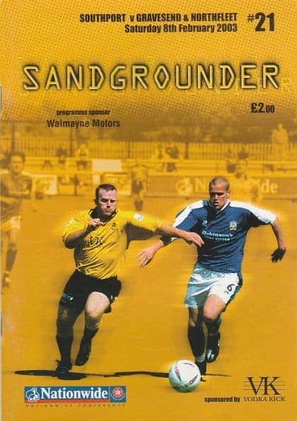 Southport v Gravesend & Northfleet   08-Feb-2003