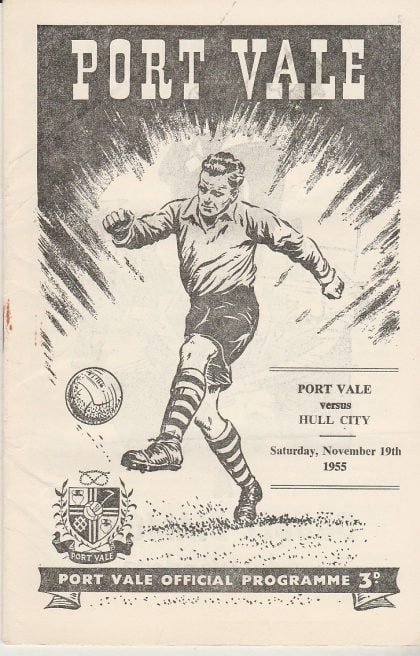 Port Vale v Hull City 19-Nov-1955