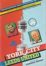 York City v Leeds United  06-Oct-1987