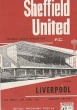 Sheffield United v Liverpool 28-Apr-1967