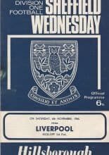 Sheffield Wednesday v Liverpool 06-Nov-1965
