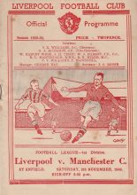 Liverpool v Manchester City 05-Nov-1949