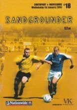Southport v Morecambe  01-Jan-2003