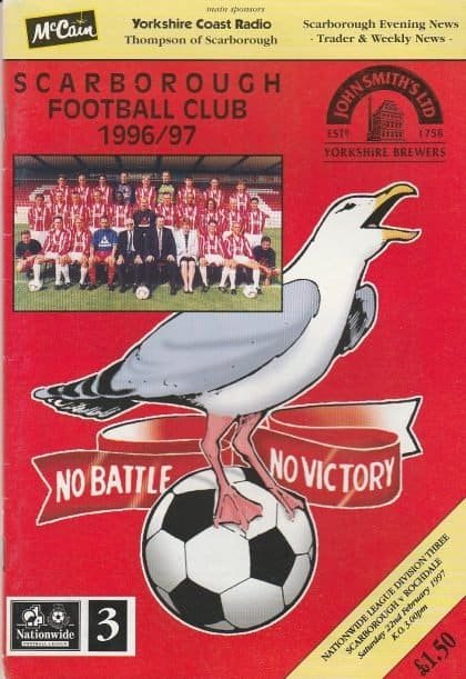 Scarborough v Rochdale  22-Feb-1997