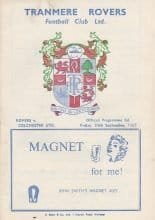 Tranmere Rovers v Scunthorpe United 24-Sep-1965