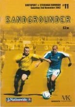Southport v Stevenage Borough  02-Nov-2002