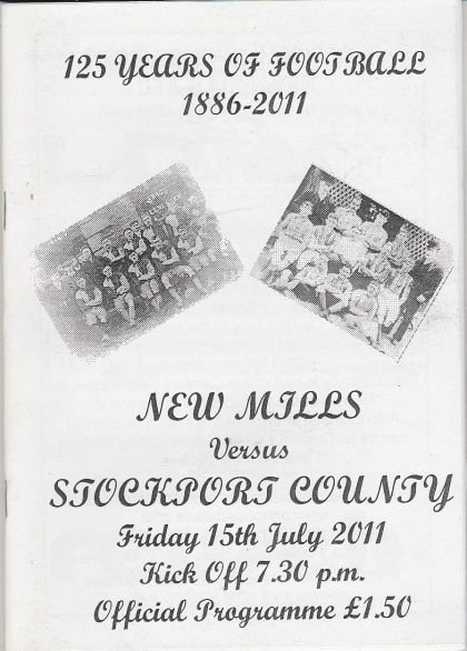 New Mills v Stockport County 15-Jul-2011