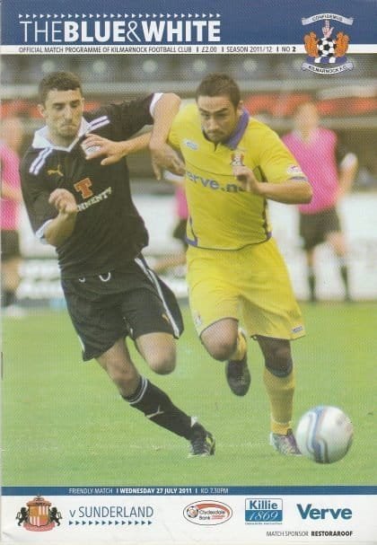 Kilmarnock v Sunderland 27-Jul-2011