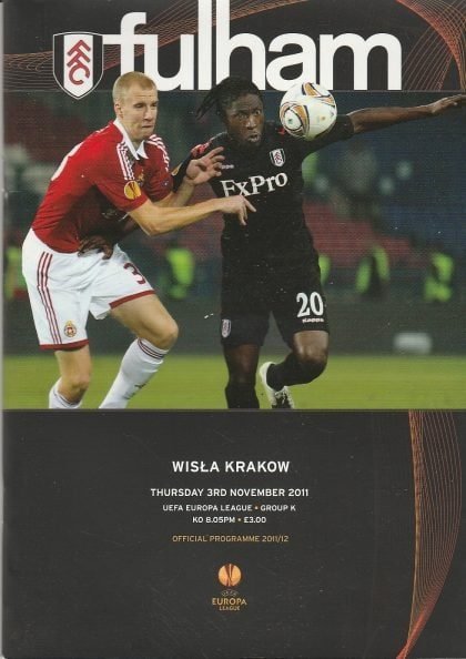 Fulham v Wisla Krakow 03-Nov-2011