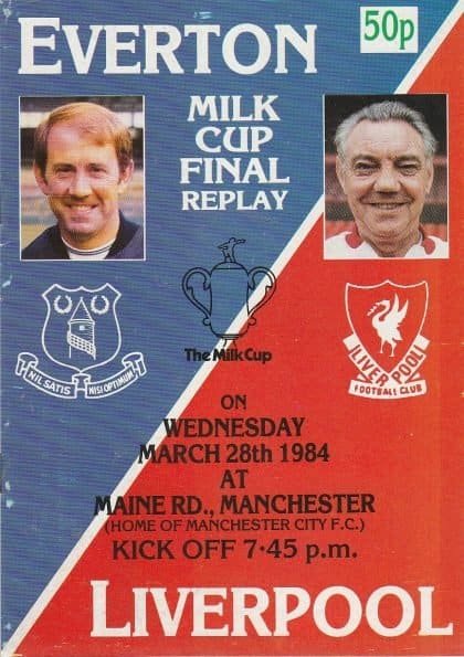 Everton v Liverpool  28-Mar-1984