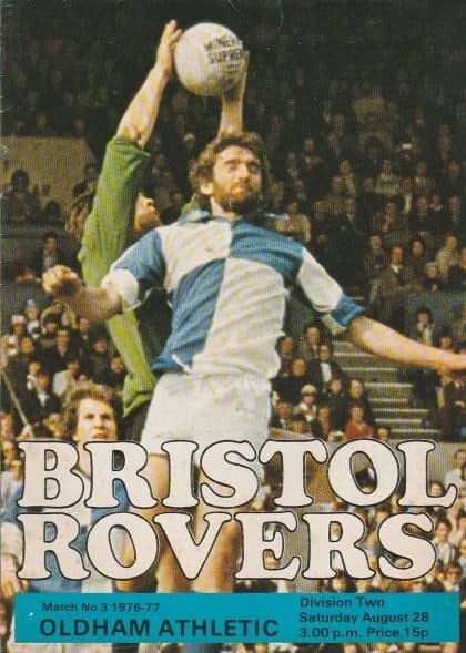 Bristol Rovers v Oldham Athletic   28-Aug-1976